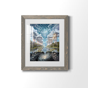 Genesis II - Barnwood Framed Art Print