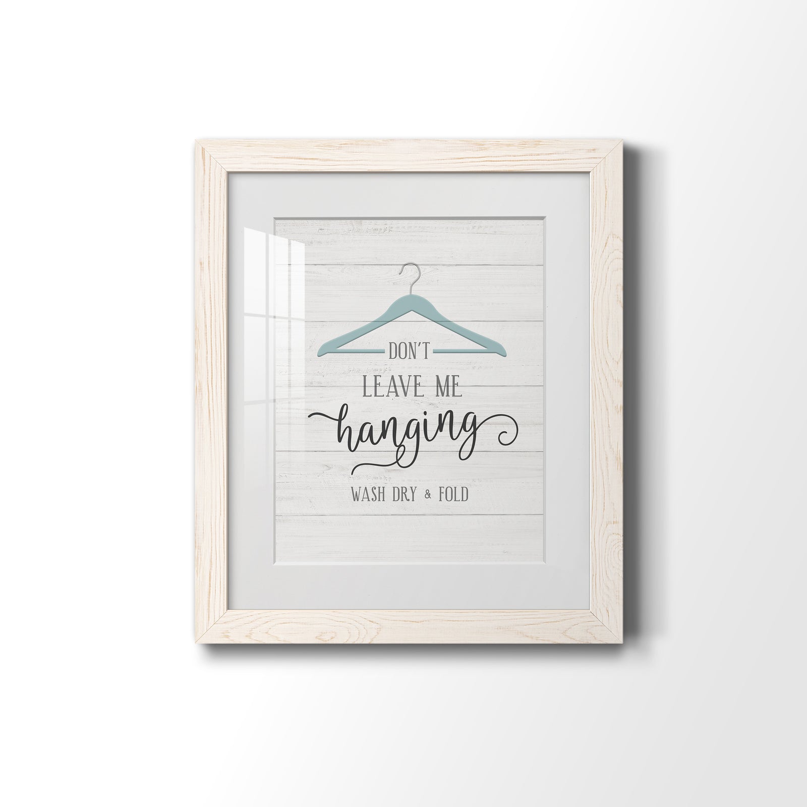 Don't Leave - Premium Framed Print - Distressed Barnwood Frame - Ready to Hang