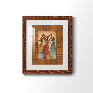Rhythm - Barnwood Framed Art Print