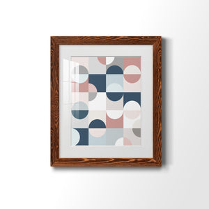 Modern Reflection - Barnwood Framed Art Print