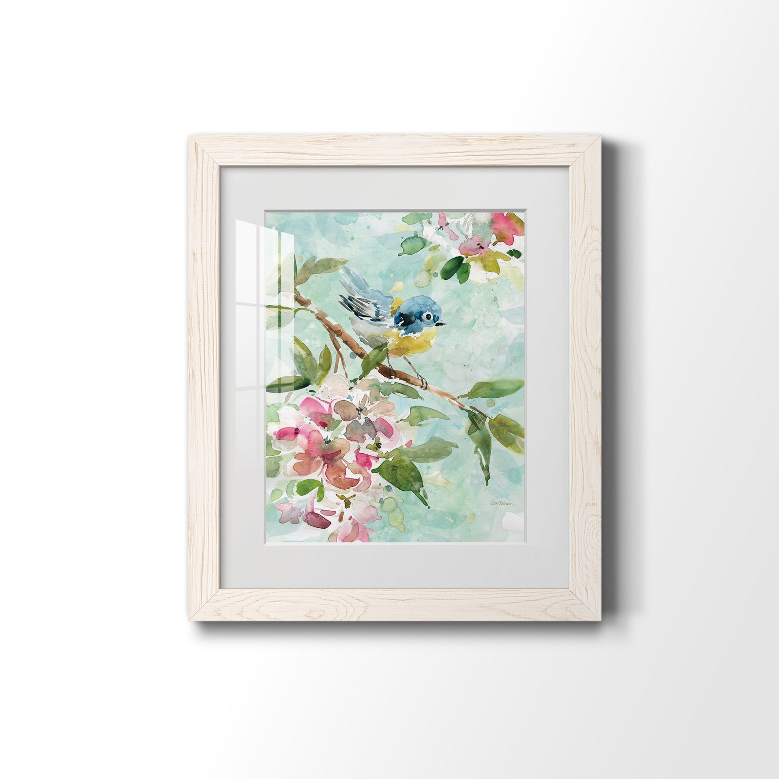 Asbury Garden Song I - Barnwood Framed Art Print