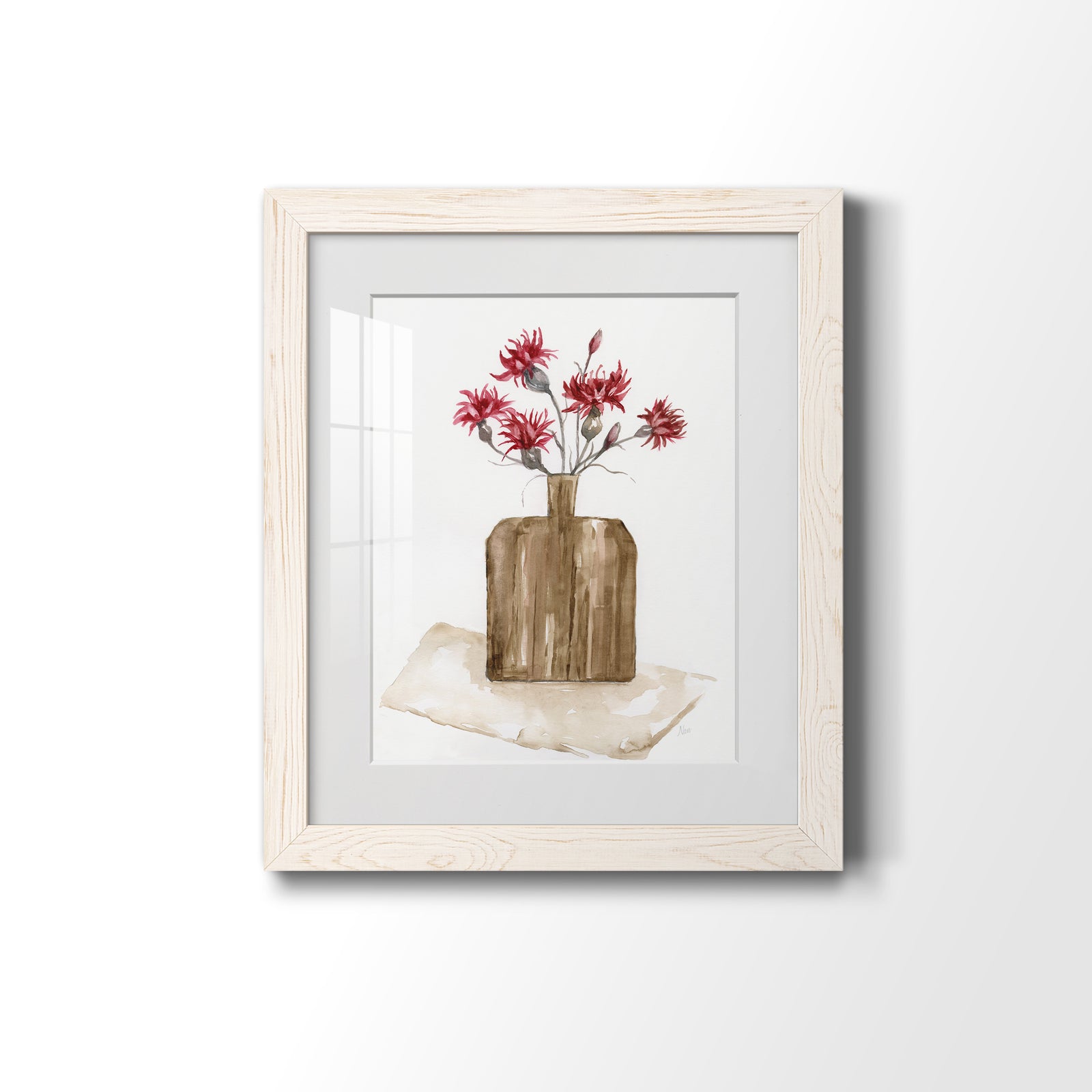 Simply Country I - Barnwood Framed Art Print