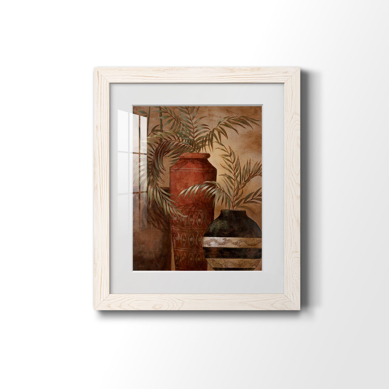 Exotic Vacation I - Barnwood Framed Art Print