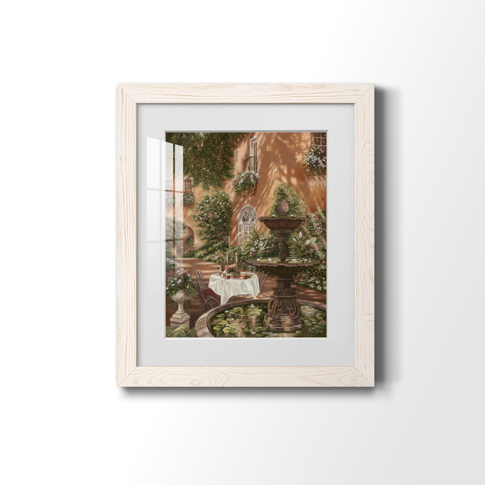 Evening Cocktails II - Barnwood Framed Art Print