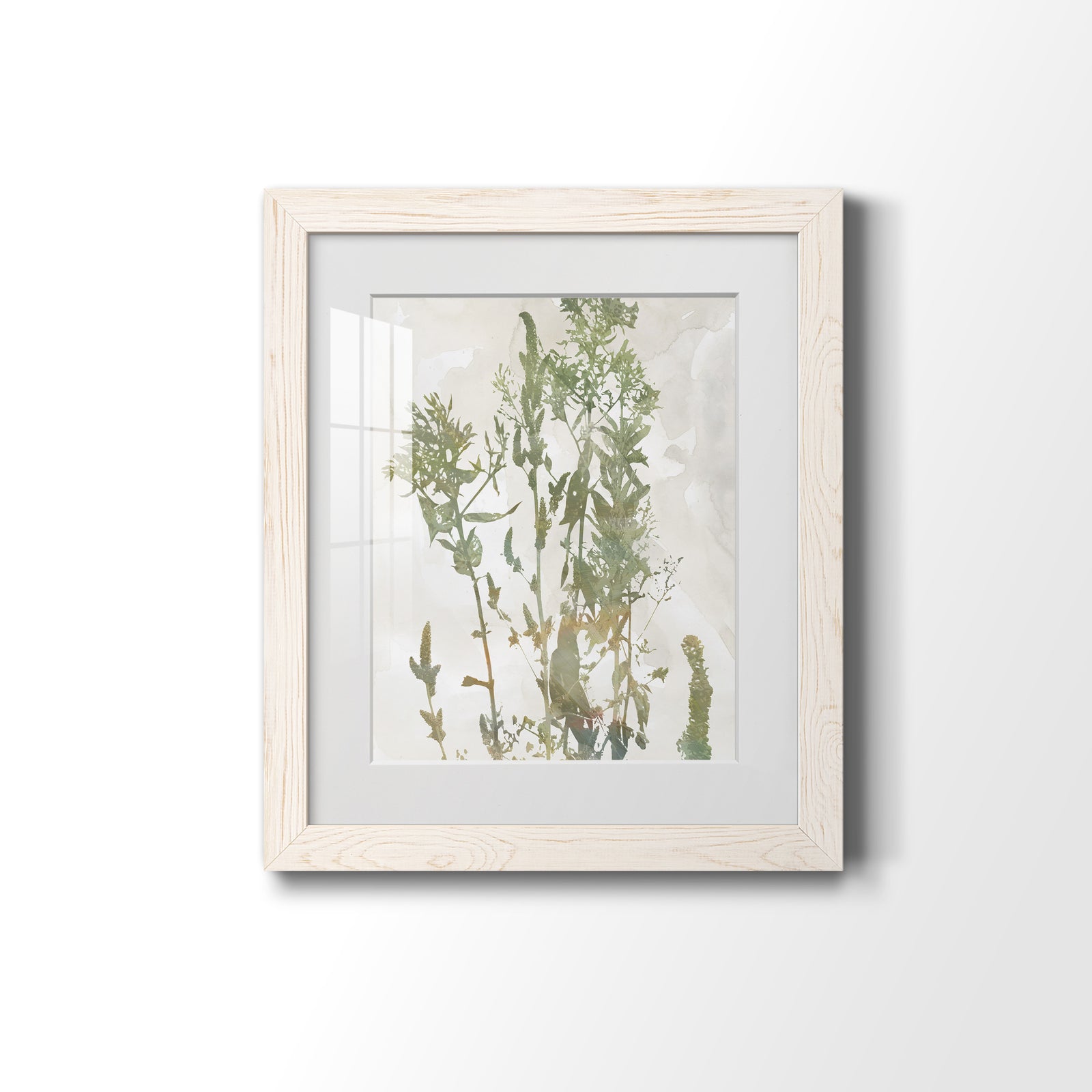 Untamed Garden I - Premium Framed Print - Distressed Barnwood Frame - Ready to Hang