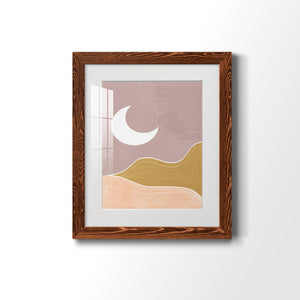 Sedona Moon - Premium Framed Print - Distressed Barnwood Frame - Ready to Hang