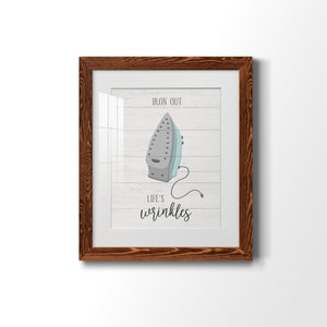 Iron Out - Premium Framed Print - Distressed Barnwood Frame - Ready to Hang
