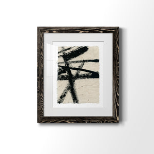 Lines Crossed III - Premium Framed Print - Distressed Barnwood Frame - Ready to Hang