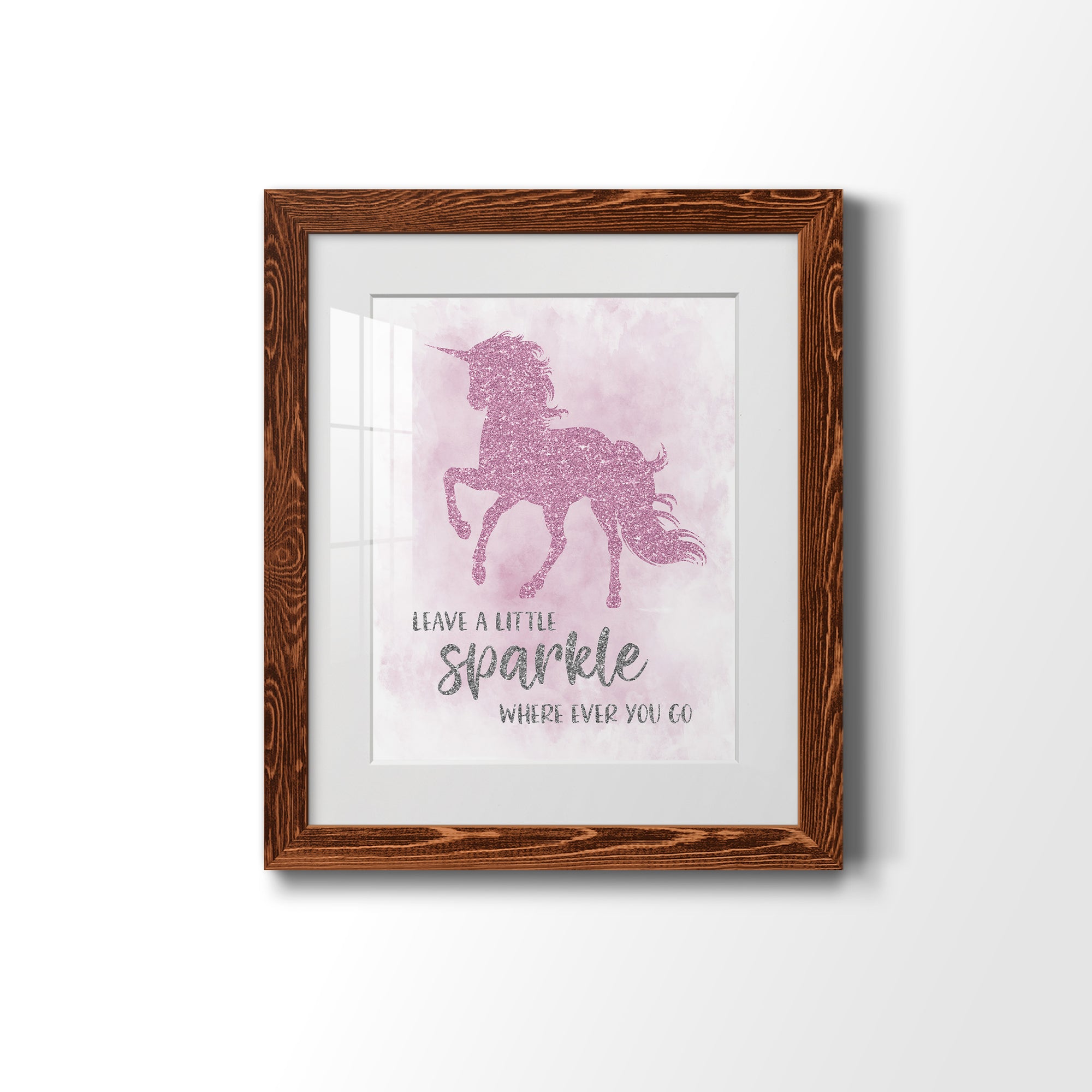 Sparkle - Barnwood Framed Art Print