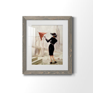Hello, New York - Barnwood Framed Art Print