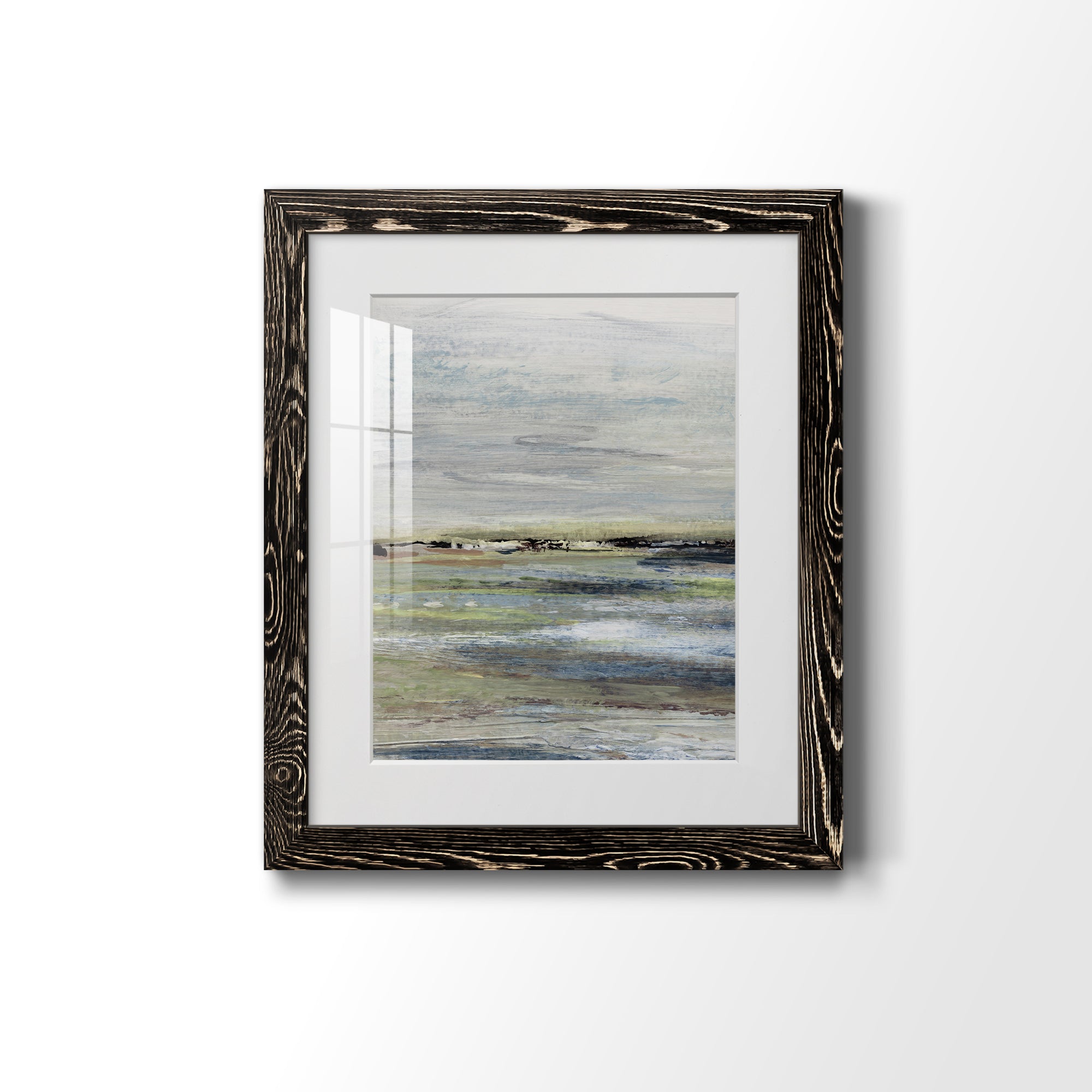 Wetlands I - Premium Framed Print - Distressed Barnwood Frame - Ready to Hang