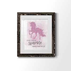 Sparkle - Barnwood Framed Art Print