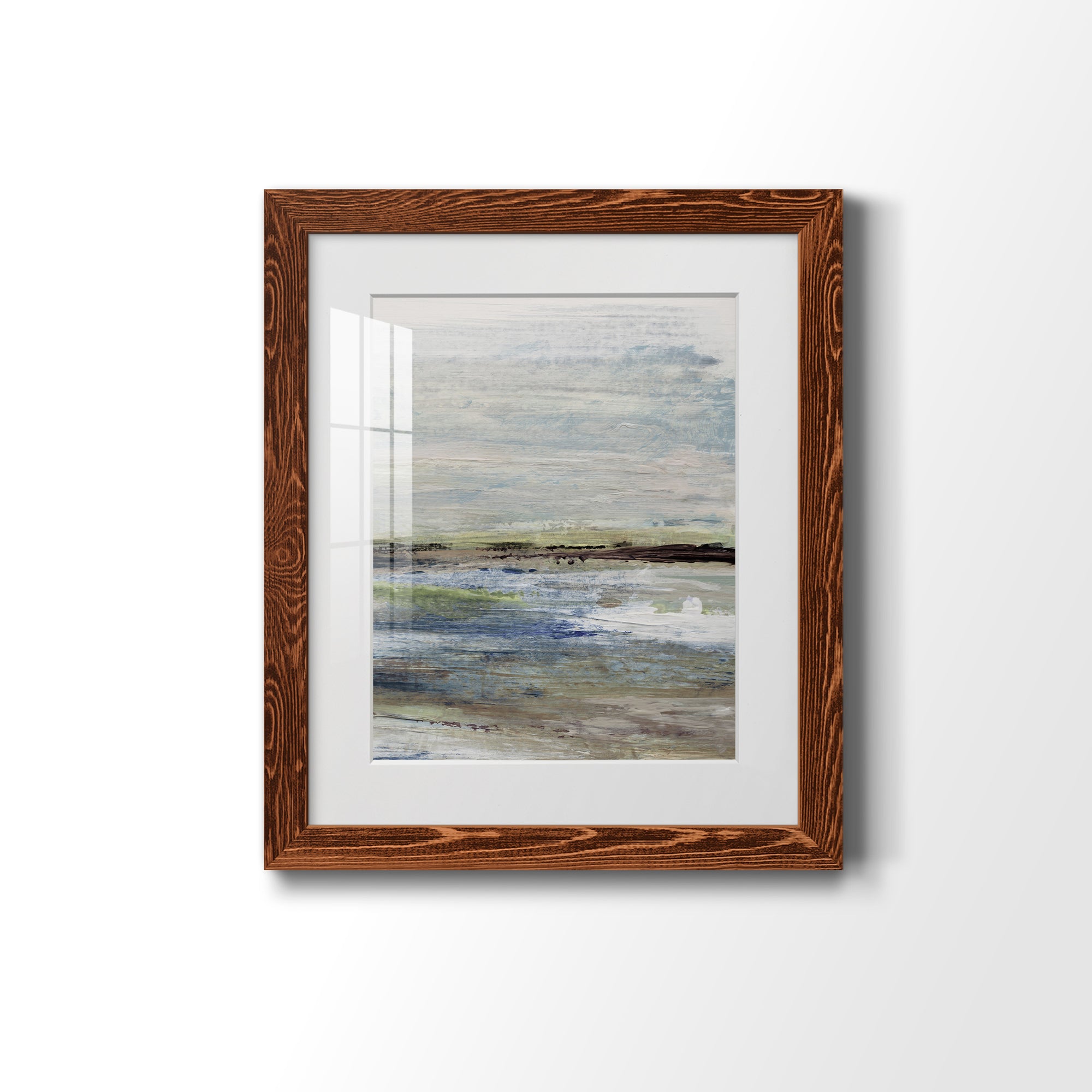 Wetlands II - Premium Framed Print - Distressed Barnwood Frame - Ready to Hang