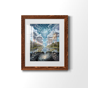 Genesis II - Barnwood Framed Art Print