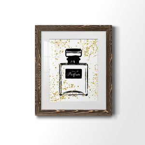 Glitter Perfume II - Barnwood Framed Art Print