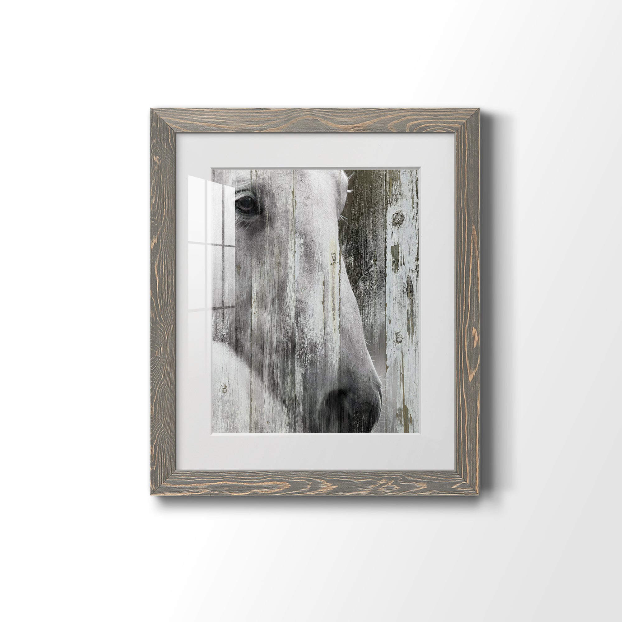 Contemplation - Premium Framed Print - Distressed Barnwood Frame - Ready to Hang