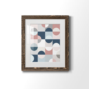 Modern Reflection - Barnwood Framed Art Print