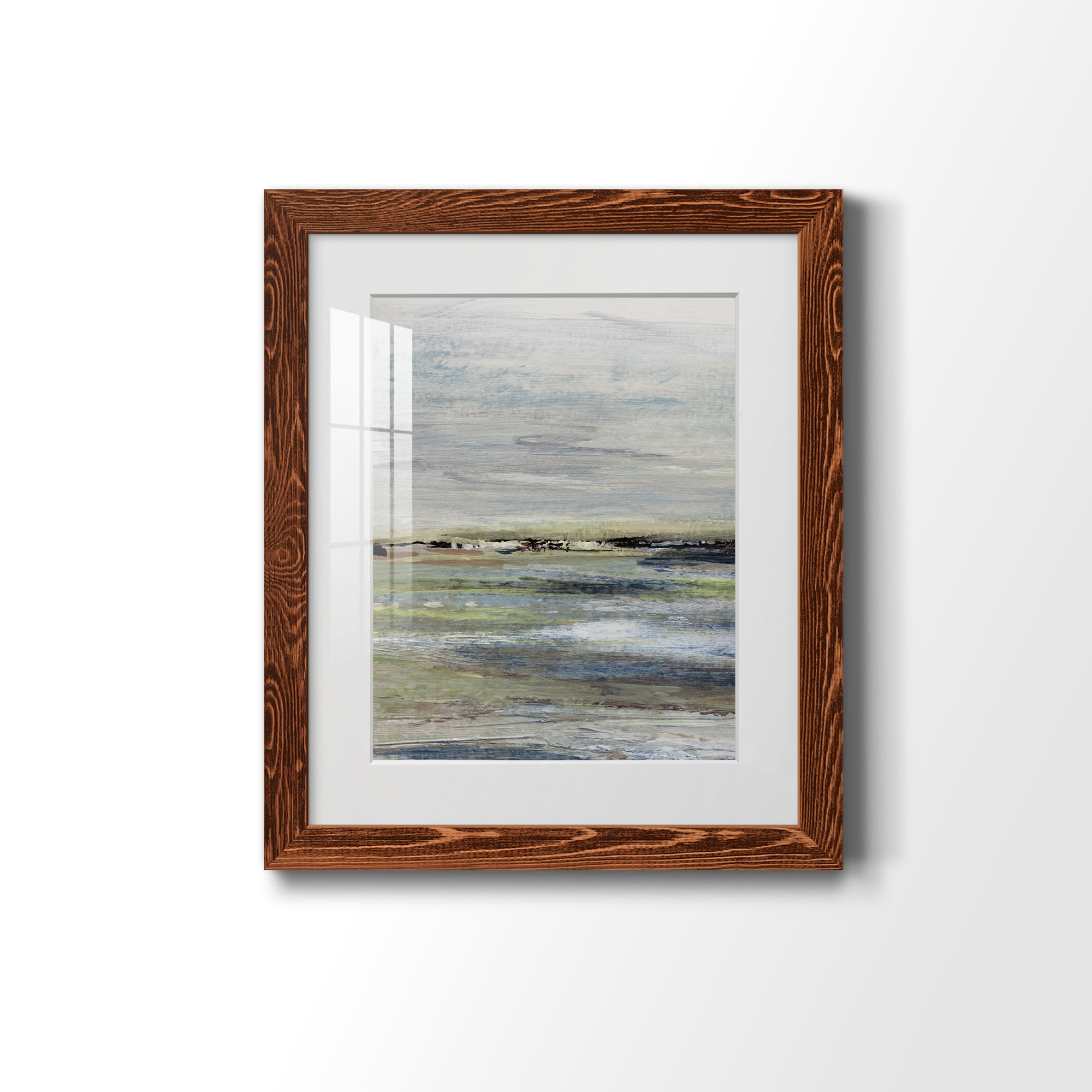 Wetlands I - Premium Framed Print - Distressed Barnwood Frame - Ready to Hang