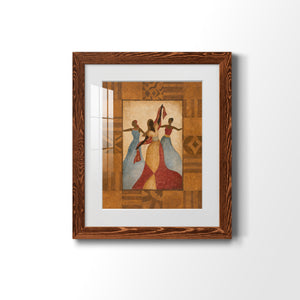 Celebration - Barnwood Framed Art Print
