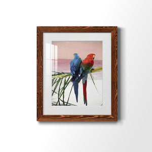Palm Parrots - Barnwood