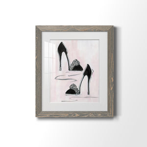 Shoes That Dazzle II - Premium Framed Print - Distressed Barnwood Frame - Ready to Hang