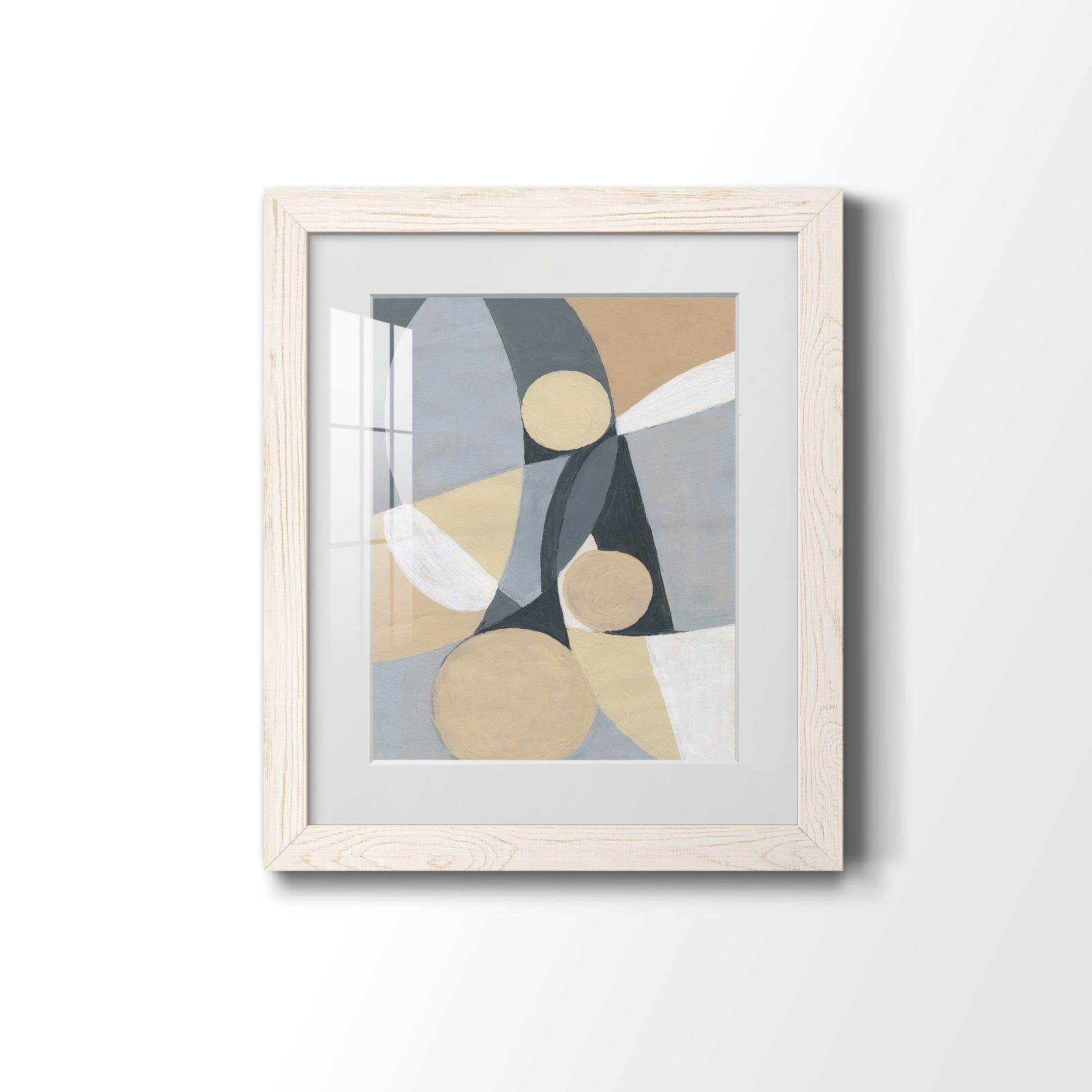 Millenium I - Barnwood Framed Art Print