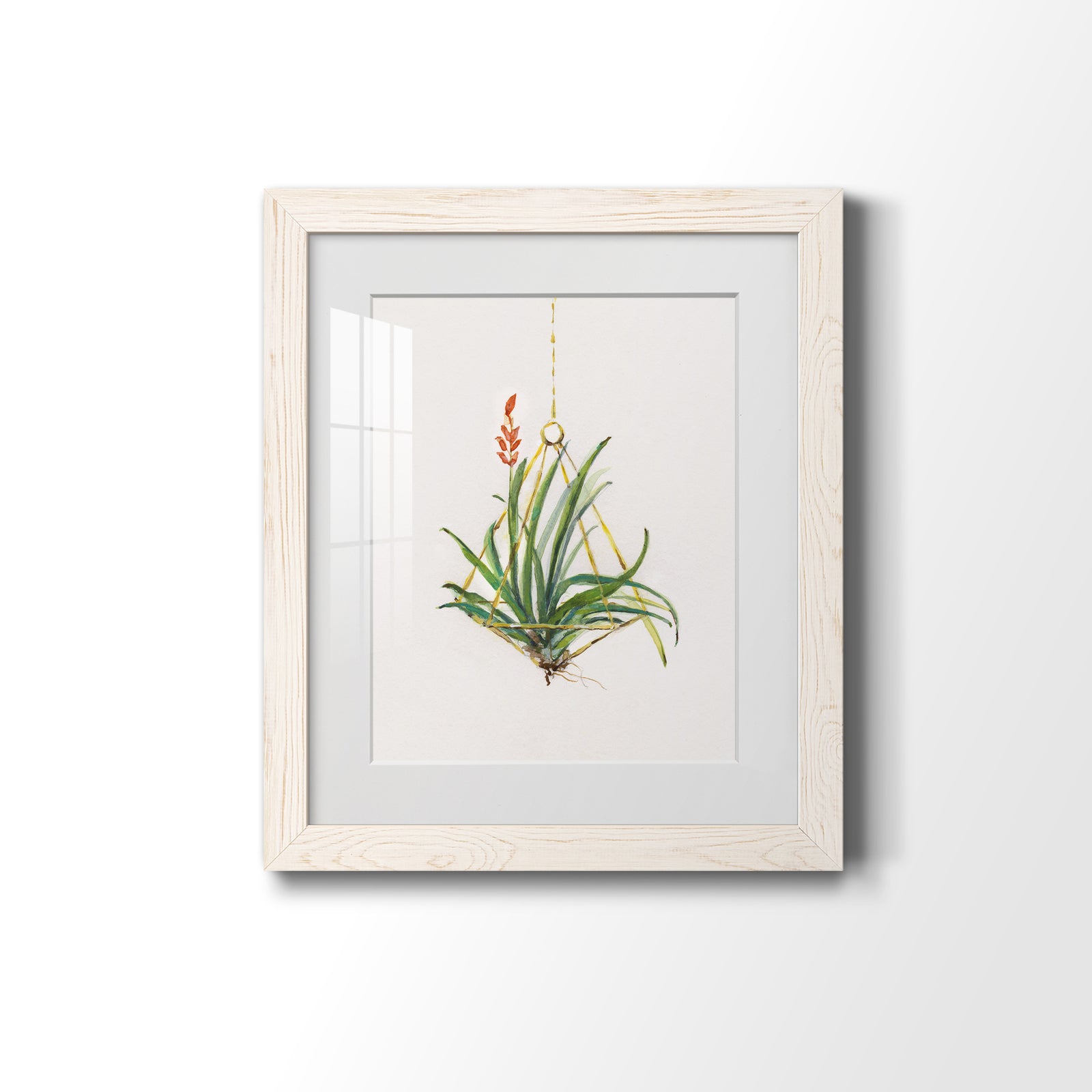 Gardenaire I - Barnwood Framed Art Print