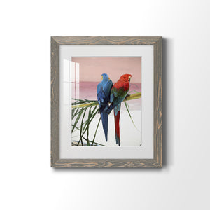Palm Parrots - Barnwood