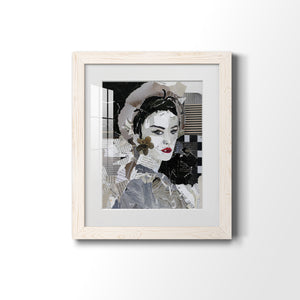 Runway Pause - Barnwood Framed Art Print