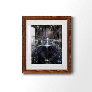 Genesis I - Barnwood Framed Art Print