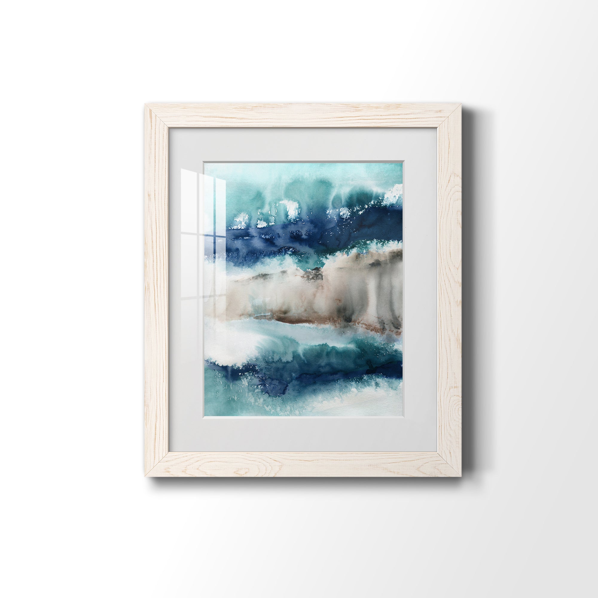 Shifting Sands - Premium Framed Print - Distressed Barnwood Frame - Ready to Hang