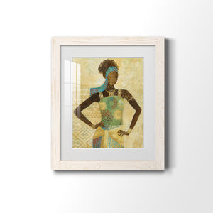 Tribal Vision I - Barnwood Framed Art Print