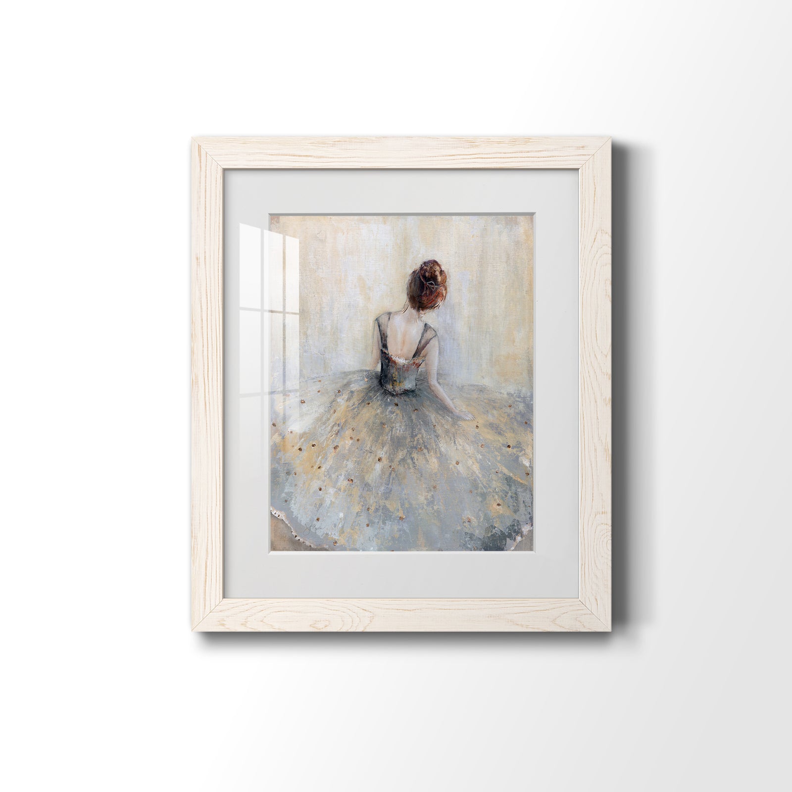 Beautiful Contemplation - Barnwood Framed Art Print