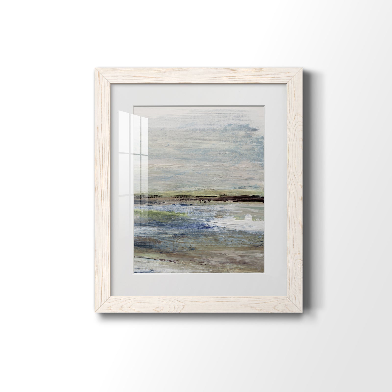 Wetlands II - Barnwood Framed Art Print