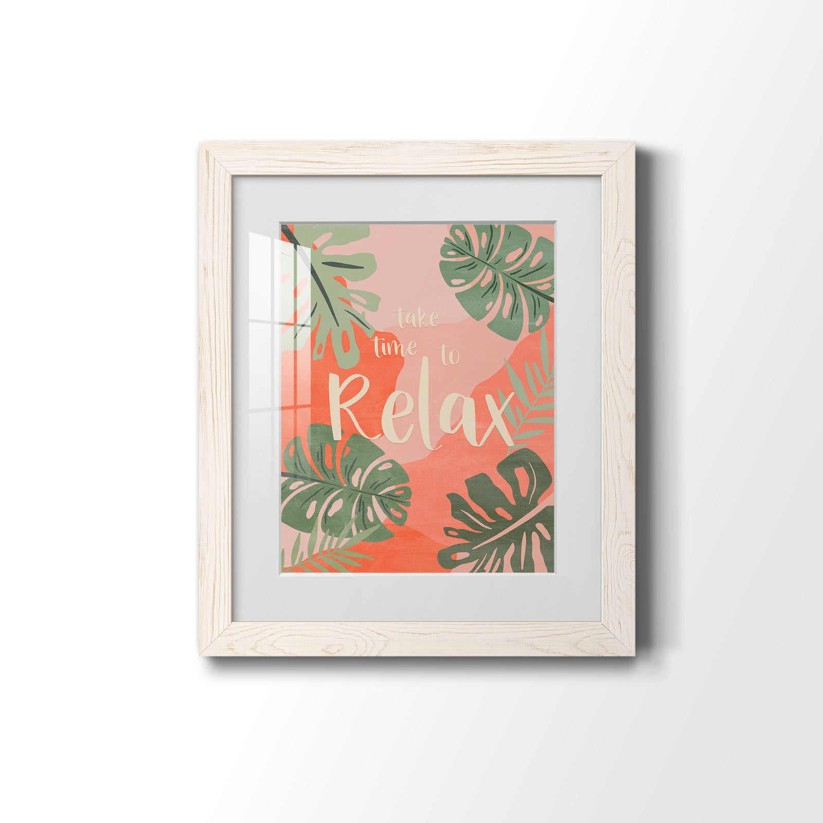 Take Time - Premium Framed Print - Distressed Barnwood Frame - Ready to Hang