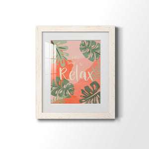 Take Time - Premium Framed Print - Distressed Barnwood Frame - Ready to Hang