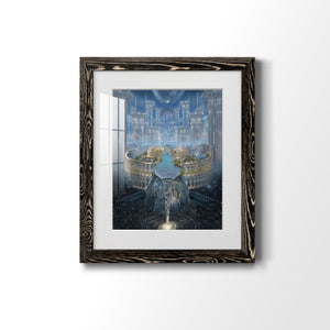 Solace - Barnwood Framed Art Print