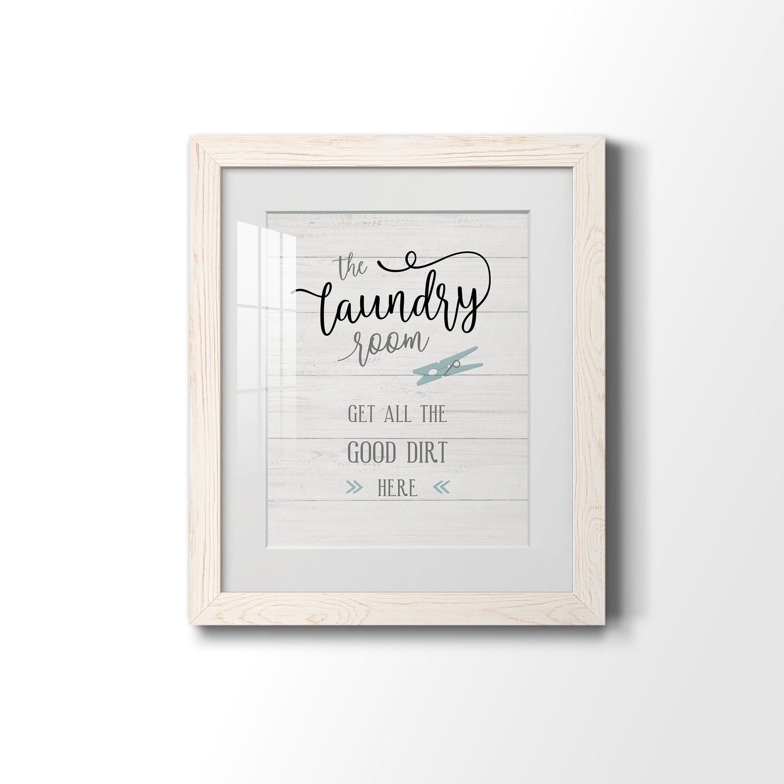 Good Dirt - Premium Framed Print - Distressed Barnwood Frame - Ready to Hang