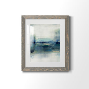 Indigo Meadow - Premium Framed Print - Distressed Barnwood Frame - Ready to Hang