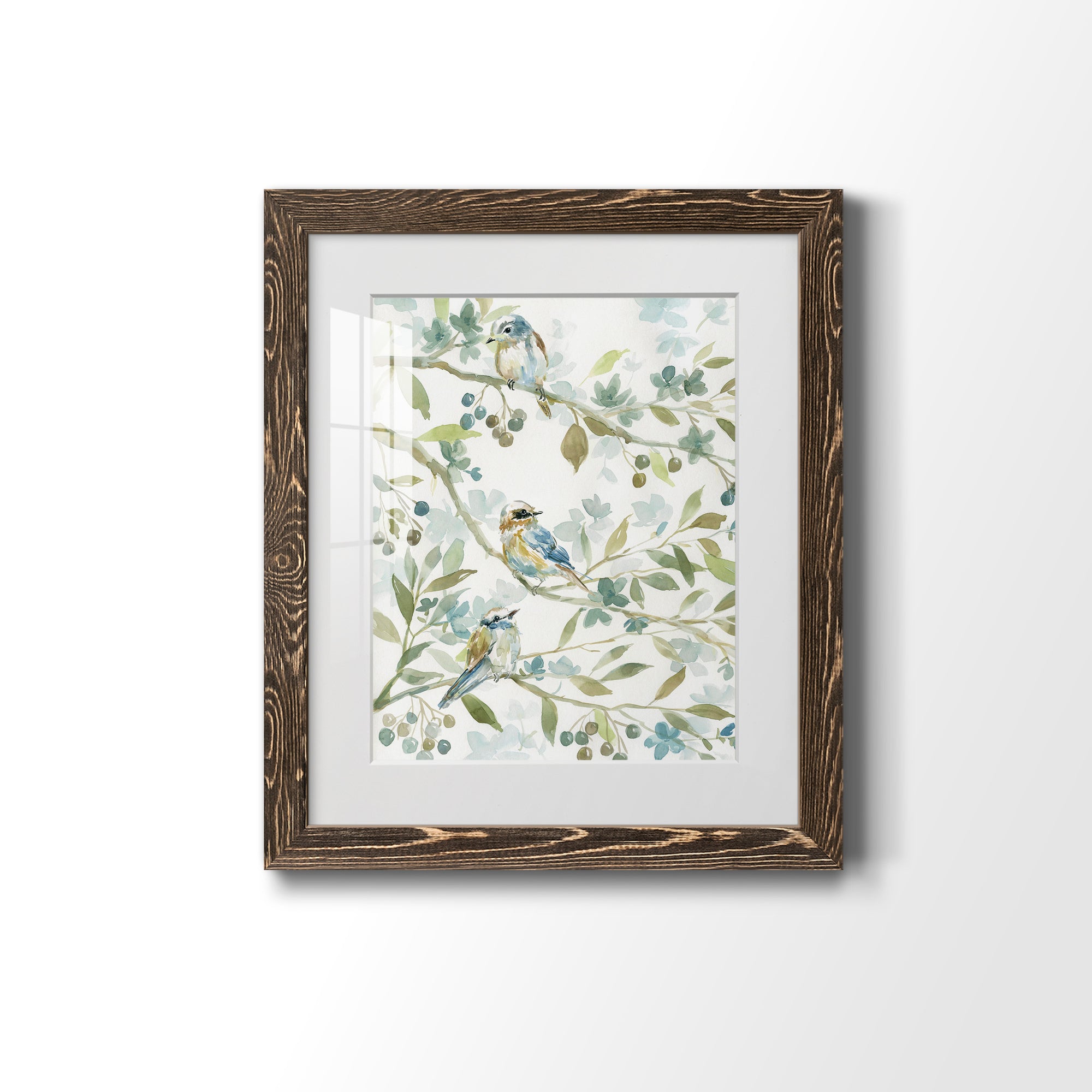 Spring Beginnings - Barnwood Framed Art Print