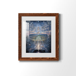 Solace II - Barnwood Framed Art Print