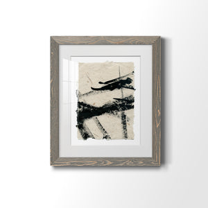 Lines Crossed II - Premium Framed Print - Distressed Barnwood Frame - Ready to Hang