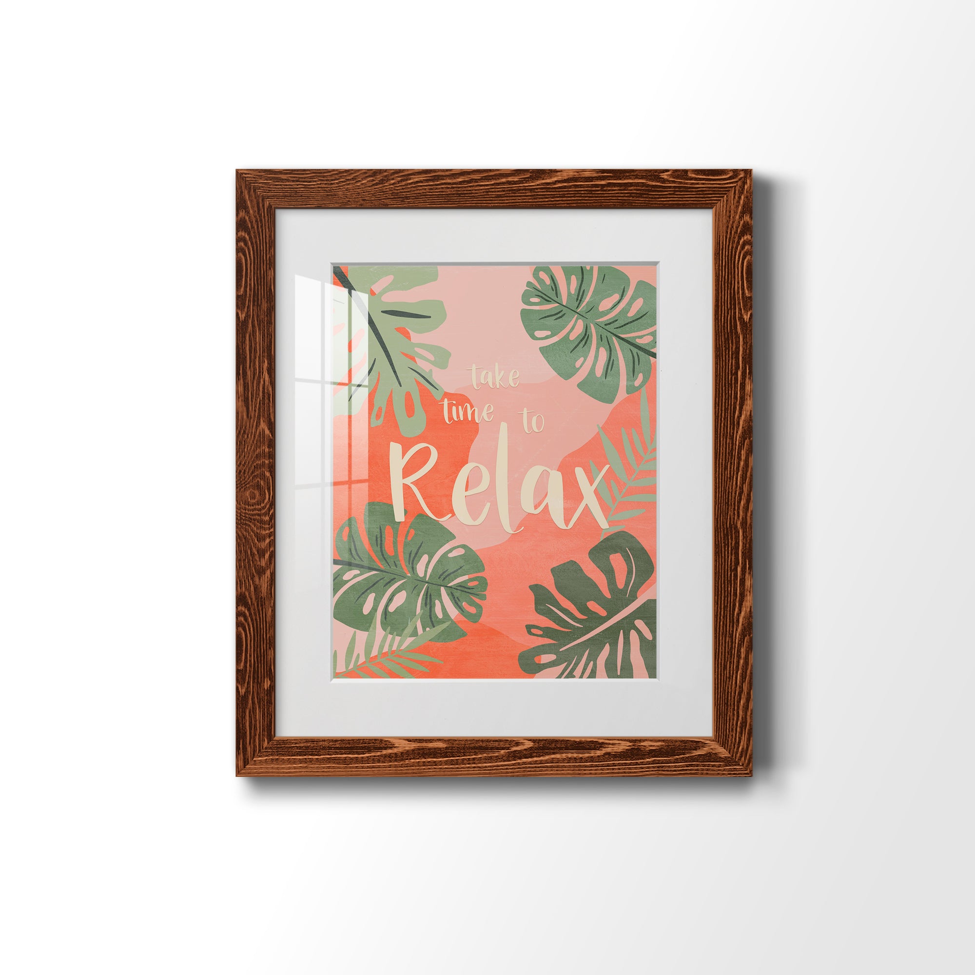 Take Time - Premium Framed Print - Distressed Barnwood Frame - Ready to Hang