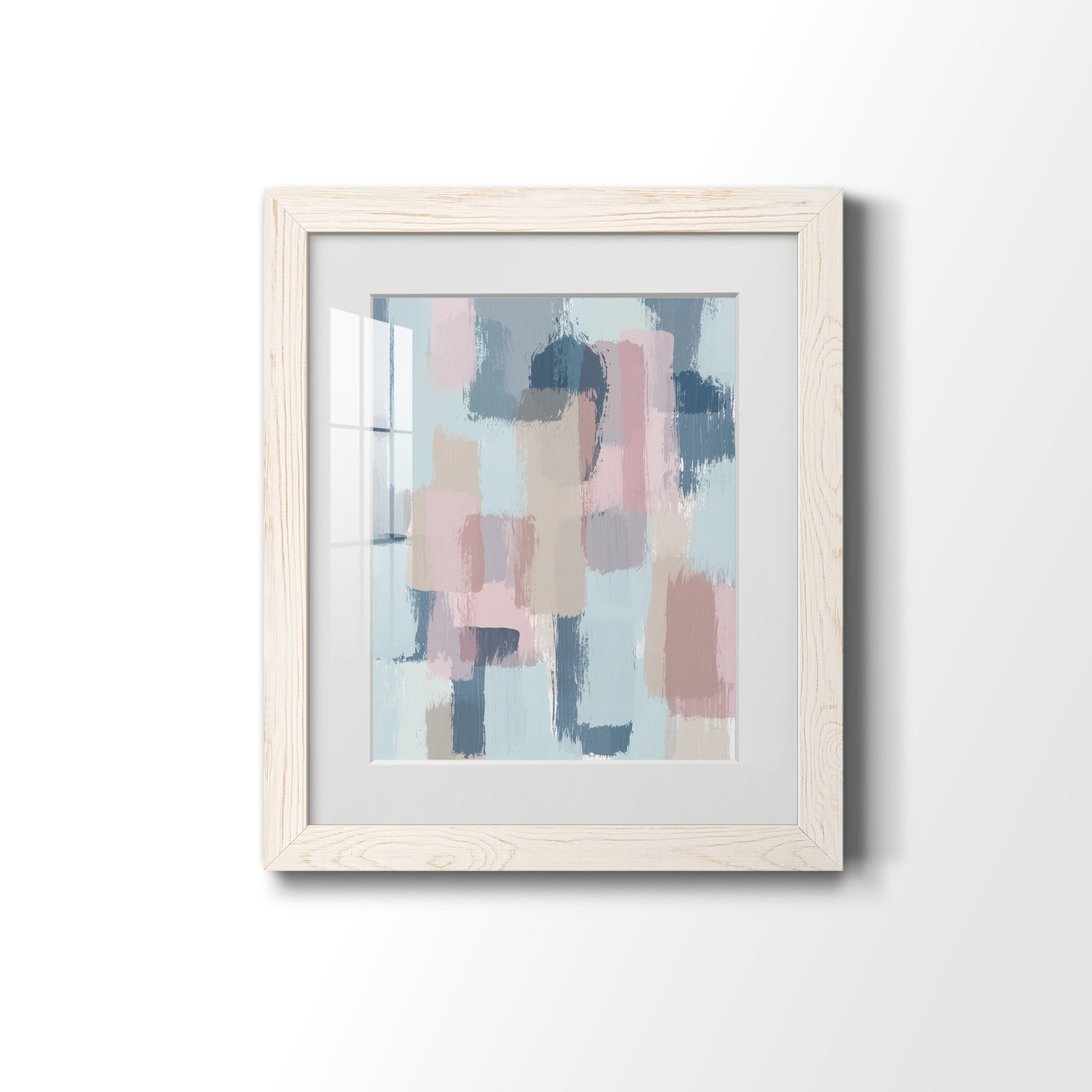 Mix of Spring - Barnwood Framed Art Print