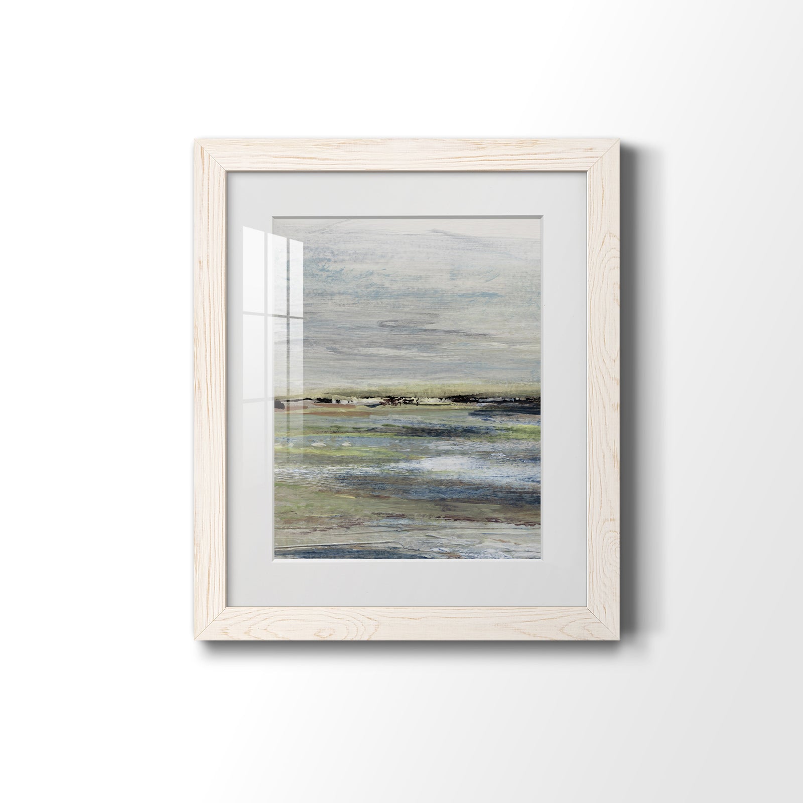 Wetlands I - Barnwood Framed Art Print