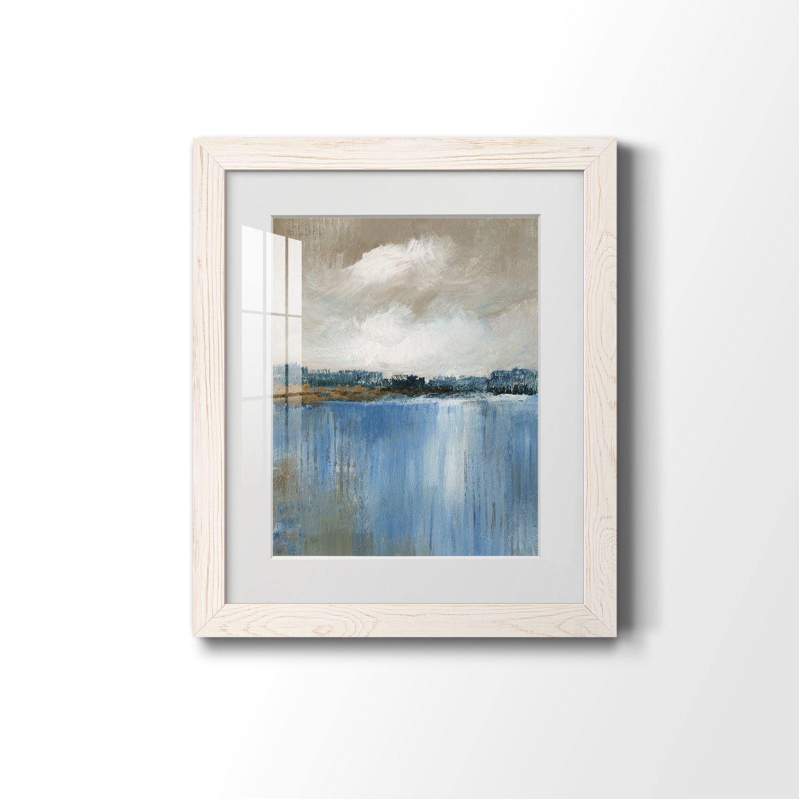 Wind and Water - Barnwood Framed Art Print