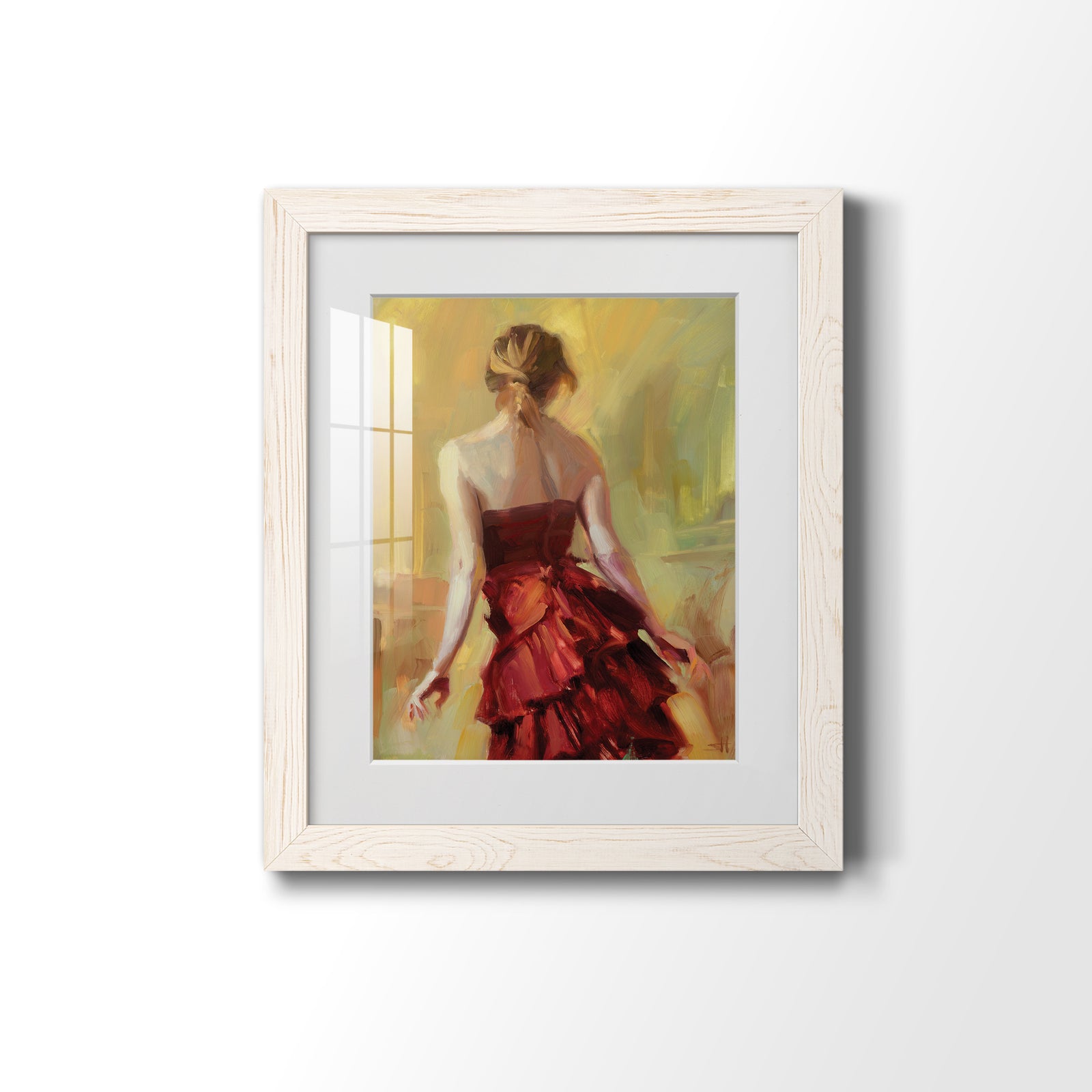 Copper Reflection - Barnwood Framed Art Print