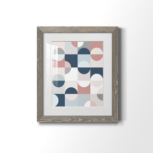 Modern Reflection - Barnwood Framed Art Print