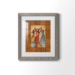 Rhythm - Barnwood Framed Art Print