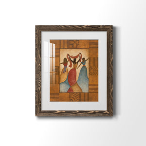 Rhythm - Barnwood Framed Art Print